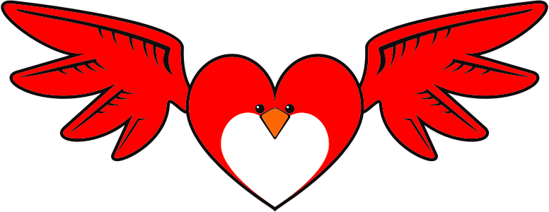 Heart Bird