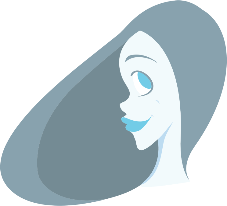 Cartoon Lady Profile