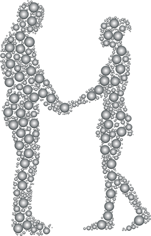 Prismatic Circles Couple Silhouette 6 11 No Background