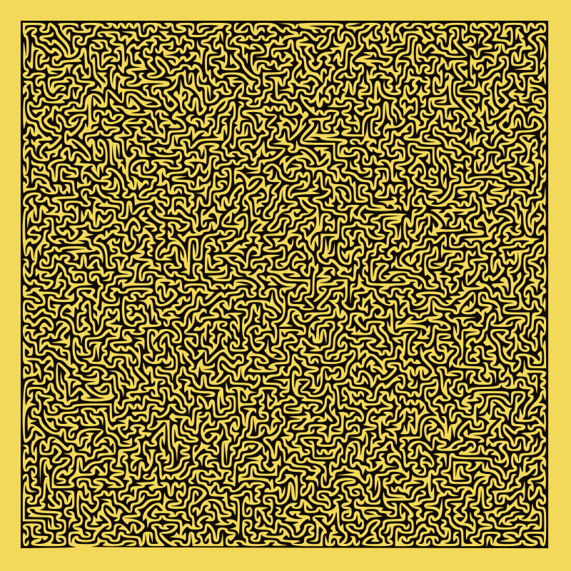 A Large Nirvana Maze