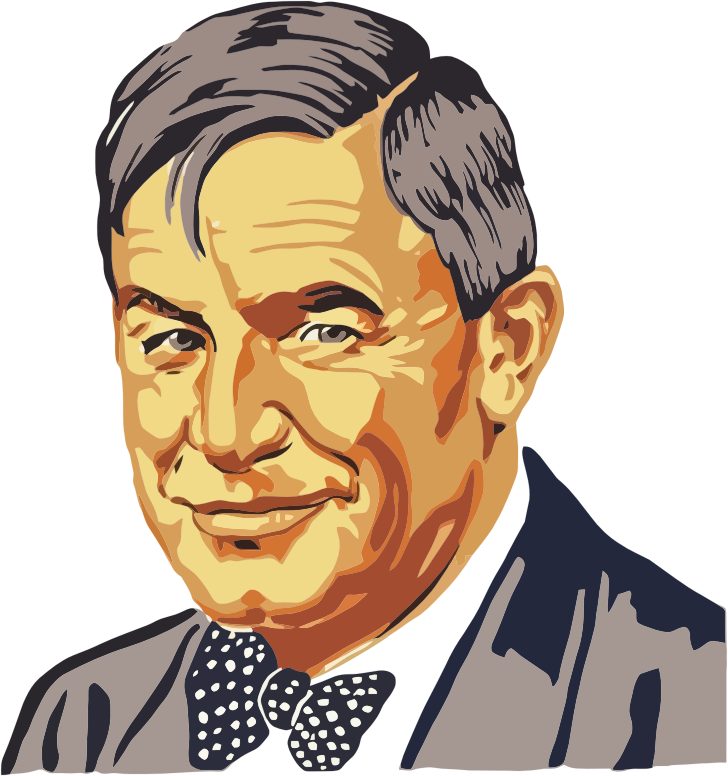 Vintage Will Rogers Portrait