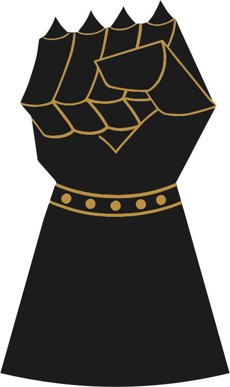 Vintage Gauntlet Fist