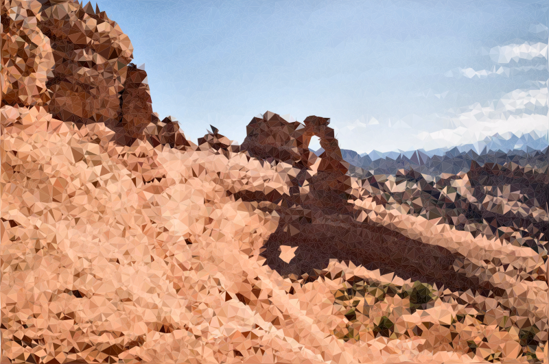 Low Poly Moab Utah