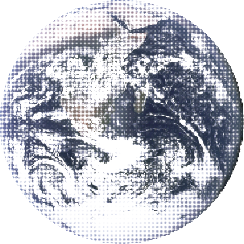 Earth Seen From Apollo 17 Mosaic