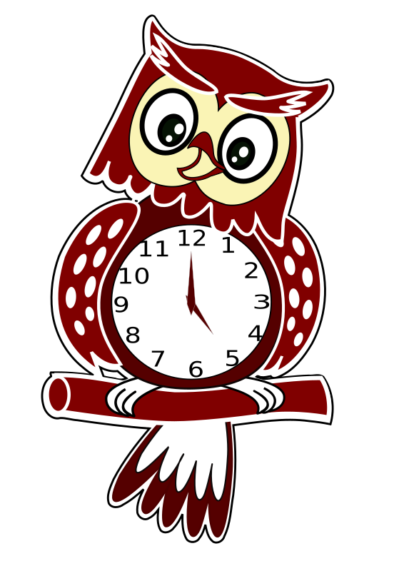 Owl Clock