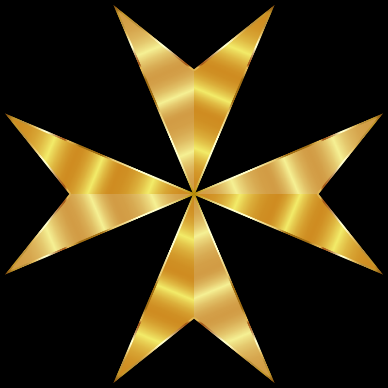 Gold Maltese Cross Mark II