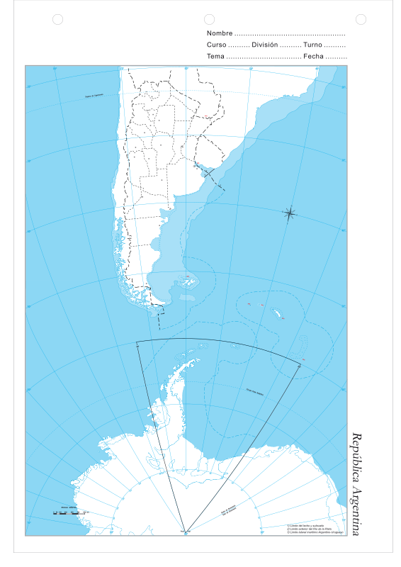 Mapas Escolares Argentina Bicontinental