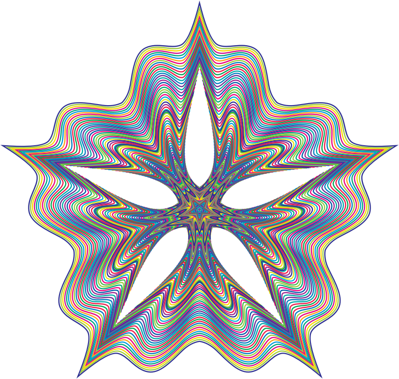Prismatic Waves Star