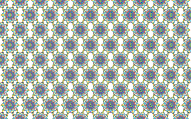 Seamless Prismatic Waves Pattern