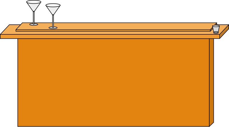 Wooden bar - Openclipart