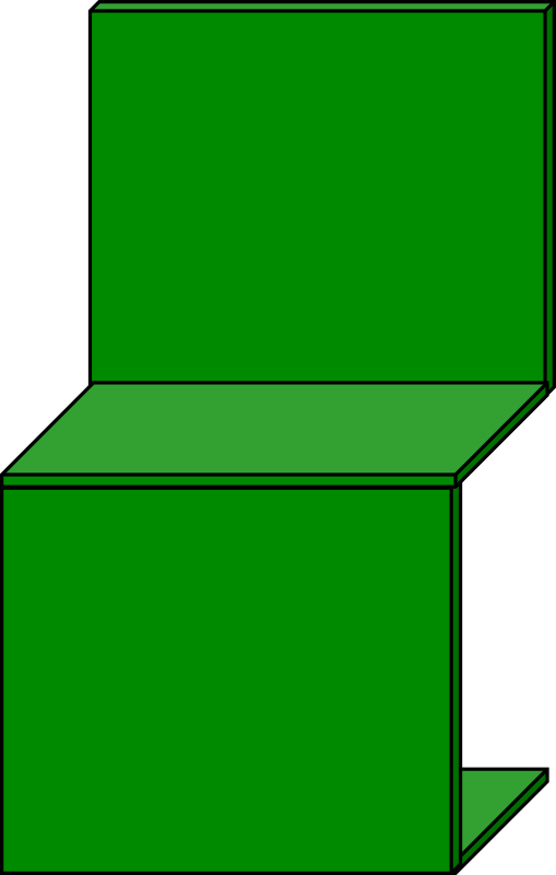 Minimalist Green Chair