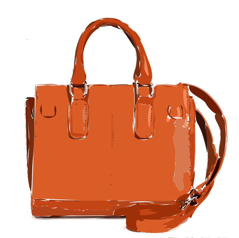 Orange Handbag