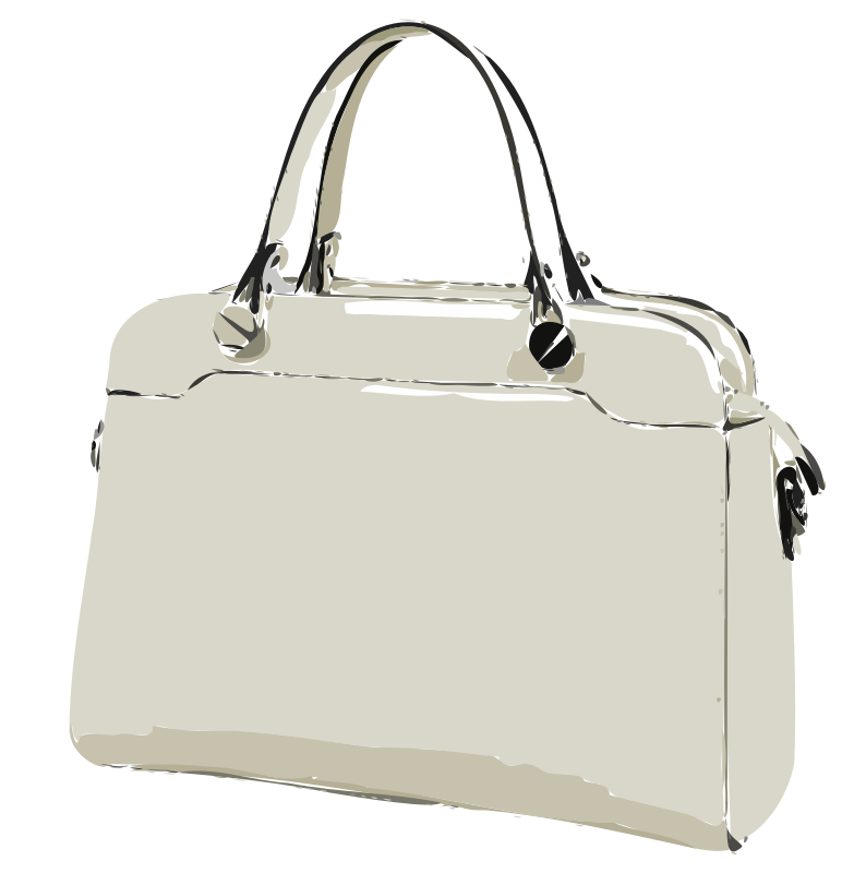 Platinum Leather Bag