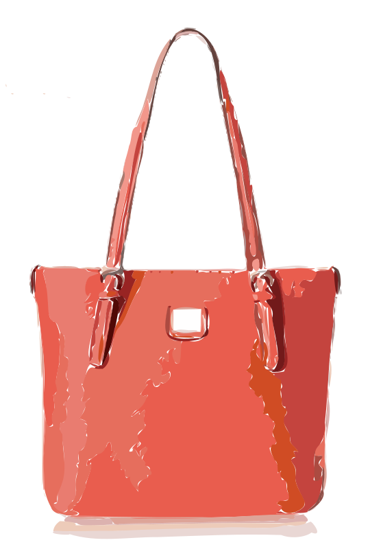 Orangish Red Handbag