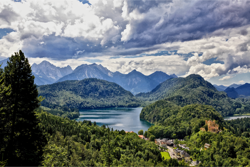 Hohenschwangau Castle Germany