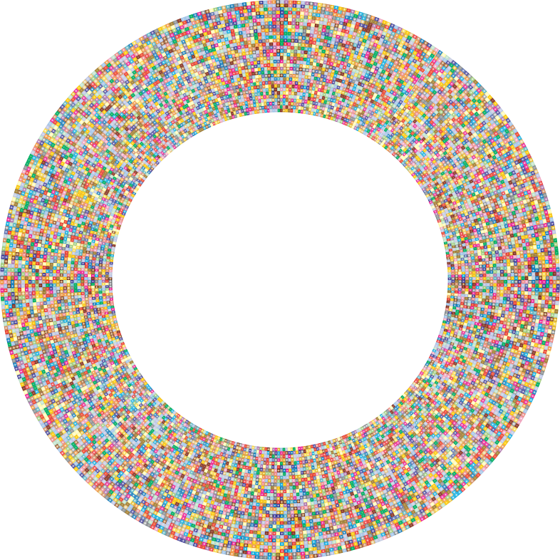 Prismatic Radial Checkerboard 2