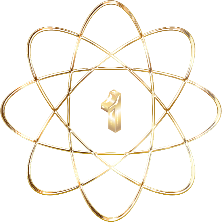 Gold Atom Enhanced No Background