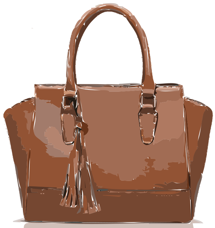 Brown Leather Bag NO LOGO