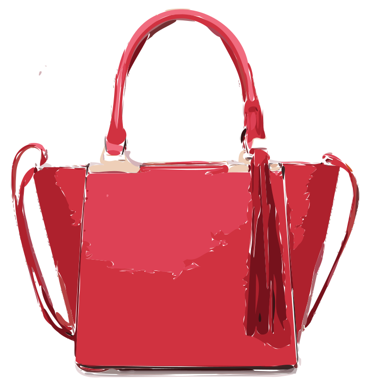 Pink Bag with Tassles