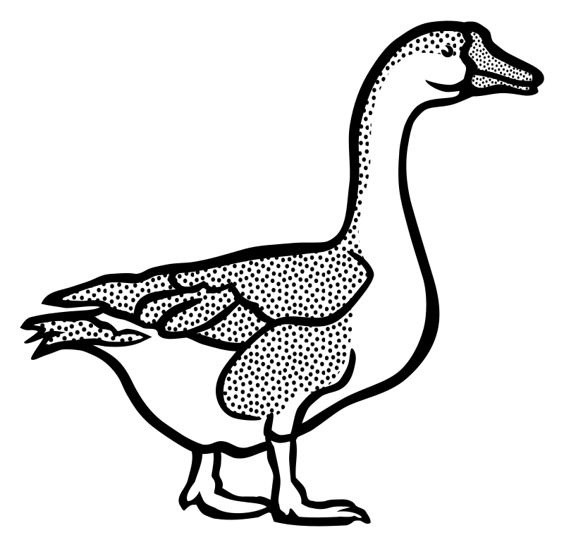 goose2 - lineart