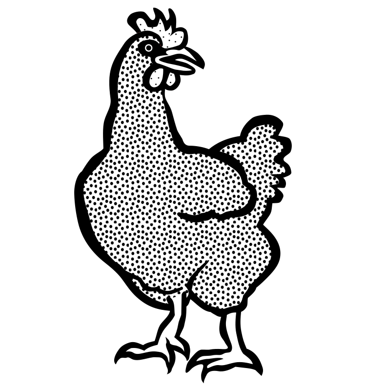 hen2 - lineart