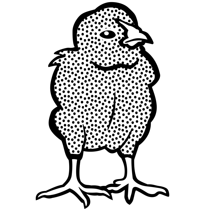 chick3 - lineart