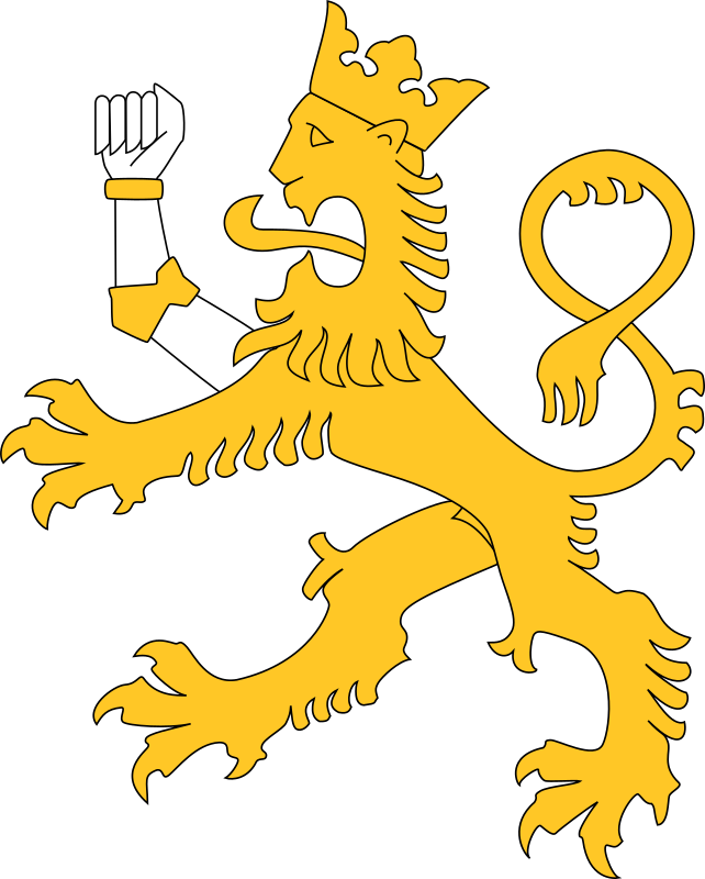 Stylised lion 10