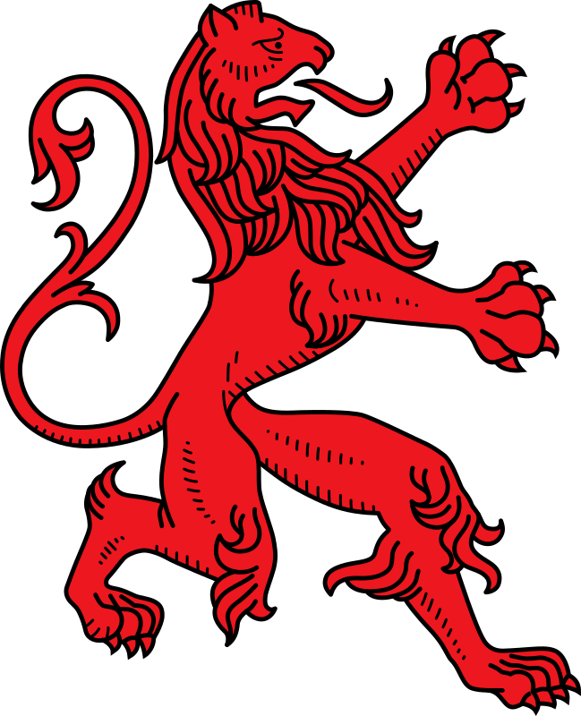 Stylised lion 13