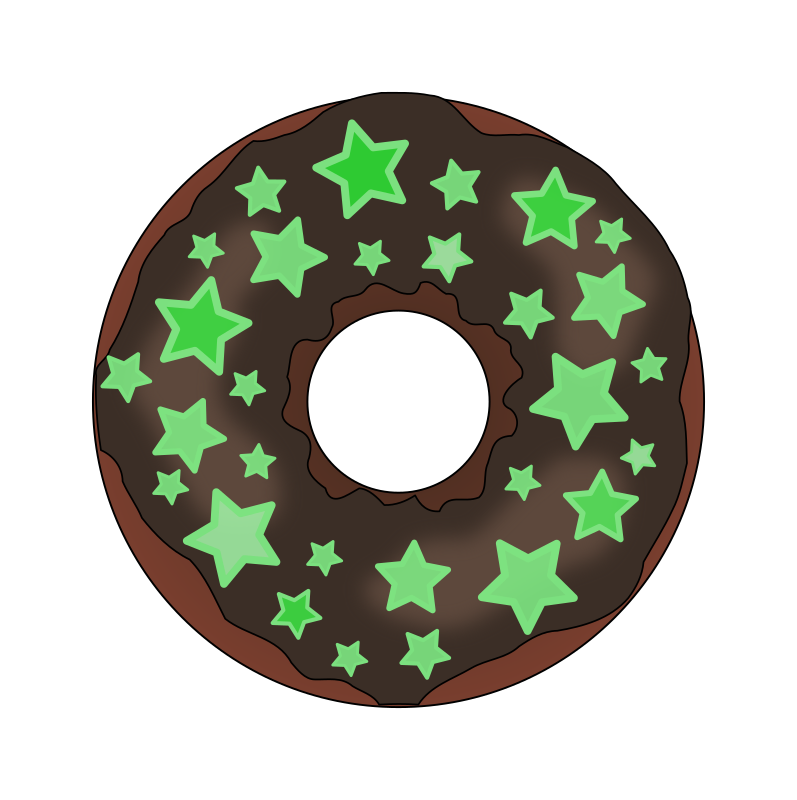 Glow in the Dark Donut