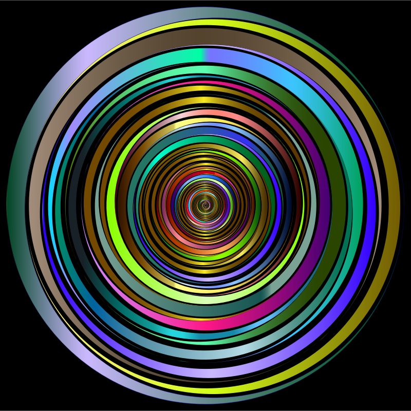 Prismatic Abstract Vortex 18 2