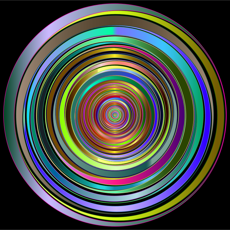 Prismatic Abstract Vortex 18 2 Variation 2