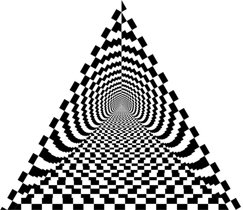 Checkerboard Pyramid