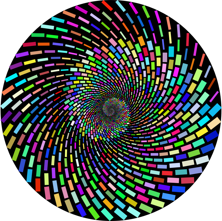 Prismatic Abstract Vortex 20