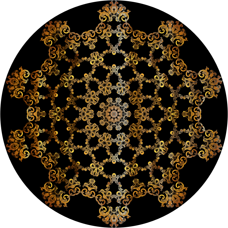 Gold Vintage Floral Design Mark II 22