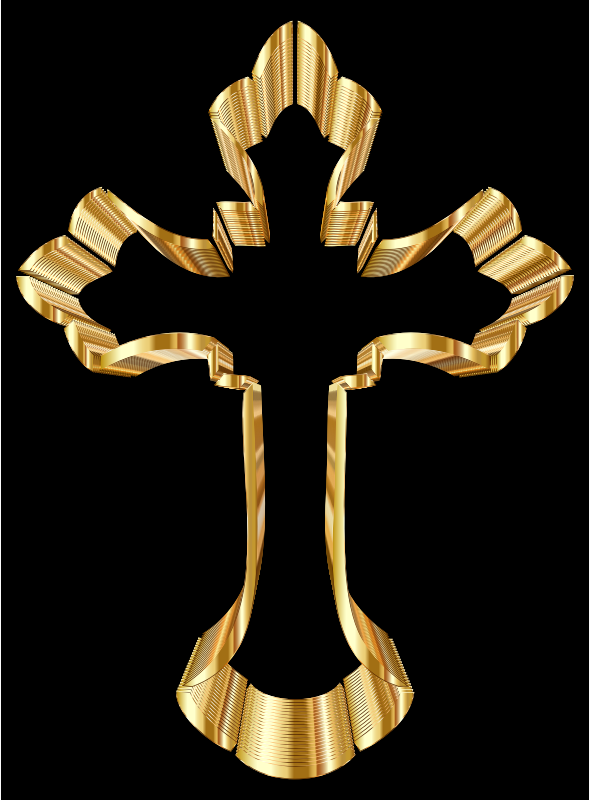 Gold Ornate Cross