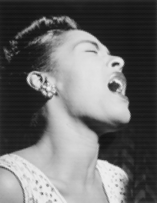 Billie Holiday Mosaic