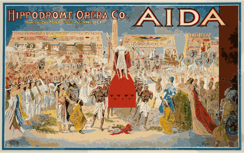 Aida poster colors fixed