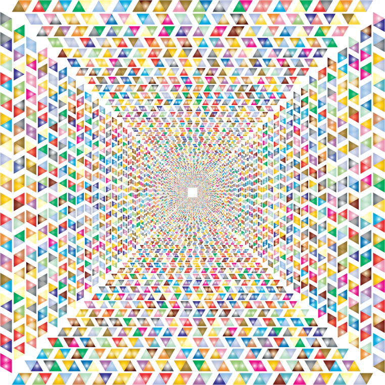 Hypnotic Triangular Vortex 4 No Background