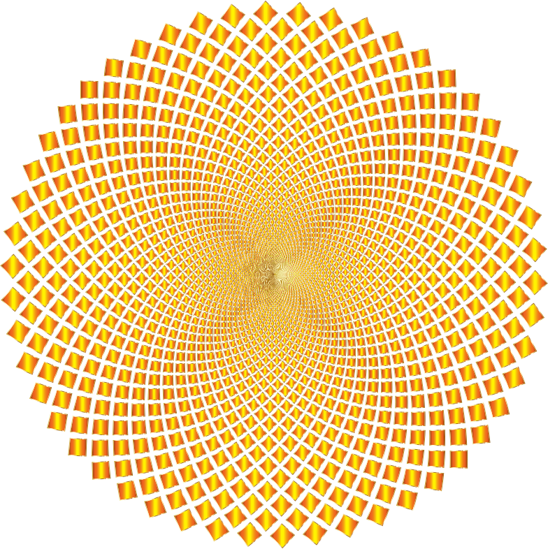 Hypnotic Checkerboard Vortex 6 No Background