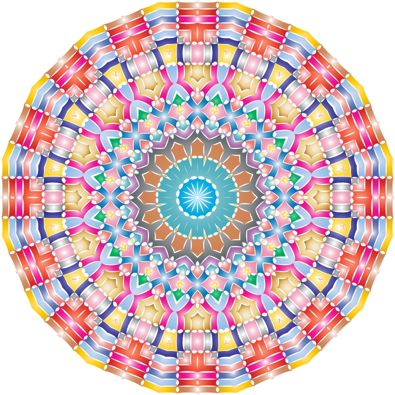 Kaleidoscopic Mandala No Background