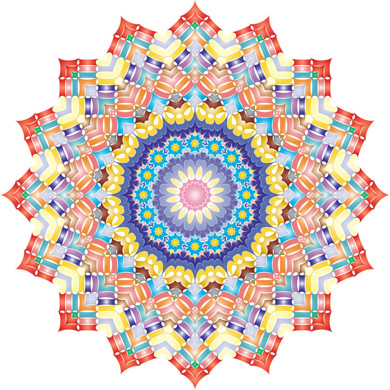 Kaleidoscopic Mandala 2 No Background