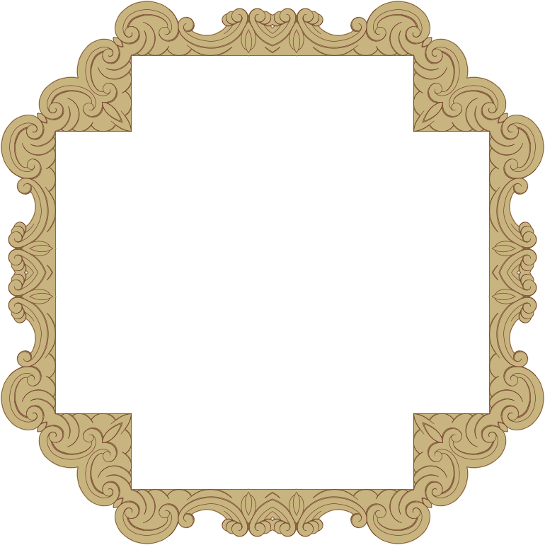 Ornate Frame 24 Derived 7 - Openclipart