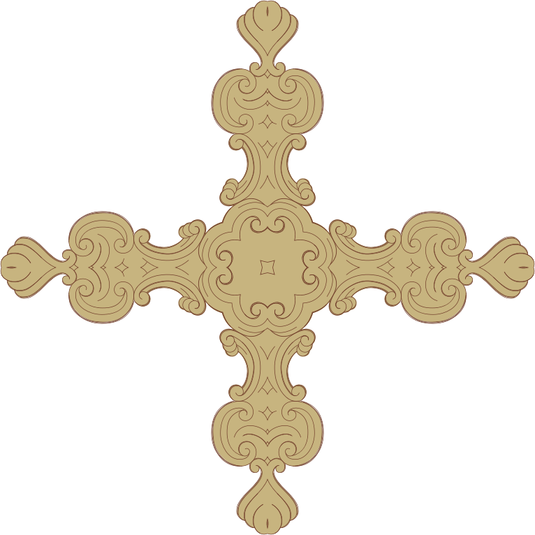 Ornate Frame 24 Derived Cross