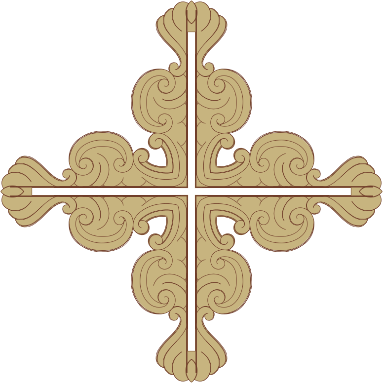 Ornate Frame 24 Derived Cross 2