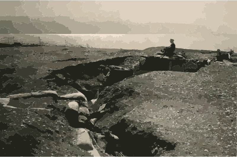 Turkish trenches at Dead Sea2