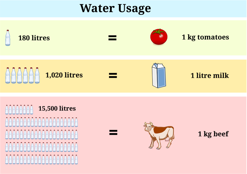 Water usage