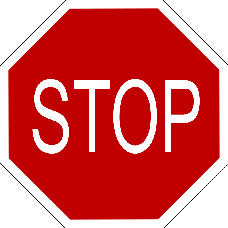 stop sign