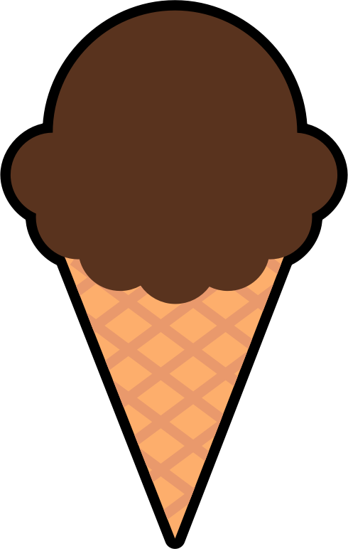 Chocolate Ice-Cream Cone