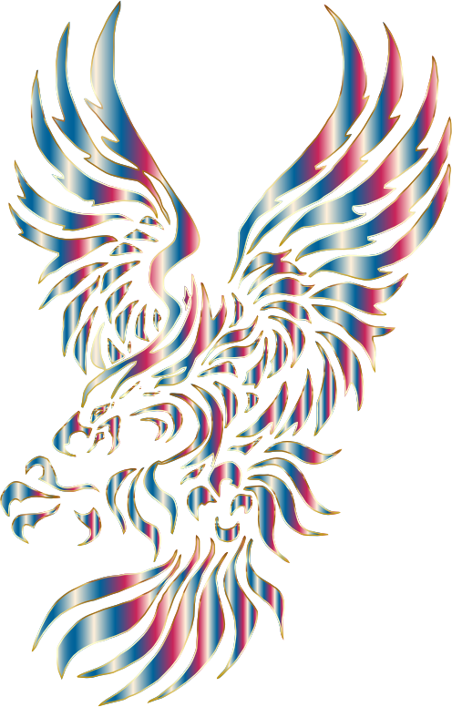 Chromatic Tribal Eagle 2 No Background