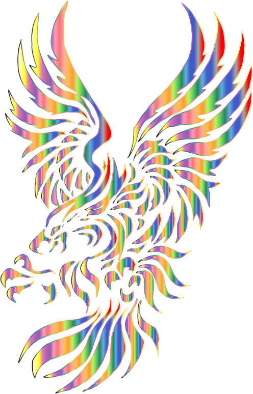 Chromatic Tribal Eagle 2 2 No Background